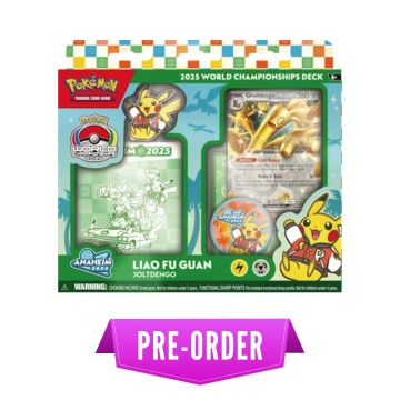 Pokémon TCG: 2025 World Championship Deck: Liao Fu Guan (Joltdengo)