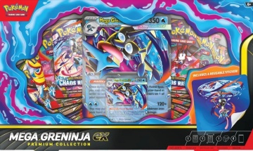 Pokémon TCG: Mega Greninja ex Prémium Gyűjtemény