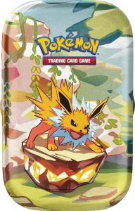 Pokémon TCG: Prismatic Evolutions Mini Tin Prismatic Display Box - Eevee and Eeveelutions! - Img 4