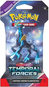 Pokémon TCG: Scarlet & Violet 5 Temporal Forces Бустер пакет с ръкави за Temporal Forces (10 карти) - Img 2