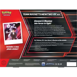 Pokémon TCG Set: Team Rocket's Mewtwo ex Box - Img 3