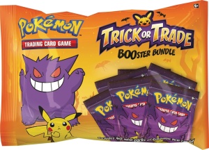 Pokémon TCG: Trick or Trade 2024 Mini Booster Pack (3 Karten - Gengar & Pikachu) - Img 2