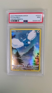 Swablu FA/SWABLU #GG27/GG70 Пълно изкуство Ултра рядко (английски) PSA 9 MINT - Img 2