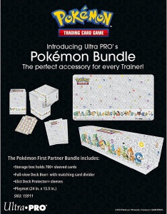 TCG Pokemon Pokemon First Partner Пакет аксесоари Кутия за карти - Img 2