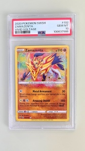 Zamazenta #102/185 Rare (engelska) PSA 10 GEM MT - Img 2