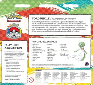 Zestaw Pokémon TCG: Talia Mistrzostw Świata 2023 – Tord Reklev - Img 2