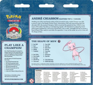 Zestaw Pokémon TCG: Talia Mistrzostw Świata Pokémon 2022 - Andre Chiasson: The Shape of Mew - Img 2