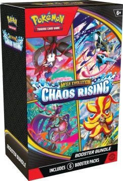 Πακέτο ενίσχυσης Pokémon TCG: Mega Evolution-Chaos Rising