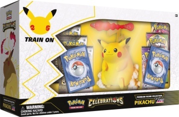 Celebrations Premium Figure Collection—Pikachu VMAX — Sealed Pokémon Collector's Box
