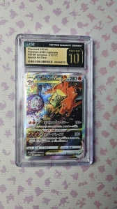 Charizard VSTAR VSTAR #212/172 SAR - CGC 10+ Pristine ✨ - S12a: Universo VSTAR (Japonés) 🔥 - Img 2
