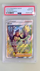 Grant FA/GRANT #GG62/GG70 Full Art Ултра рядко (английски) PSA 10 GEM MT - Img 2