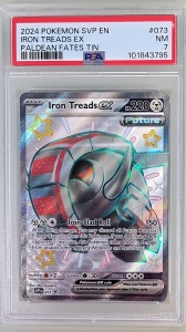 Iron Treads Ex #073/073 PSA 7 Near Mint Ultra Rare (Български) - Img 1