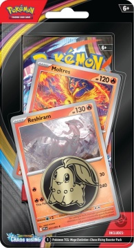 Pokémon TCG: Mega Evolutie - Chaos Rising Checklane Blister Reshiram - Img 1