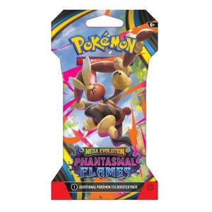 Pokémon TCG Mega Evolution - Phantasmal Flames Sleeved Booster Pack (10 Karten) - Img 3