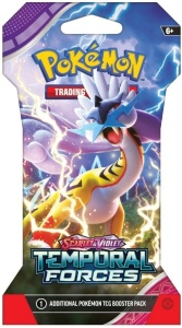 Pokémon TCG: Scarlet & Violet 5 Temporal Forces Temporal Forces Sleeved Booster Pack (10 kaarten) - Img 3