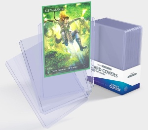 Protecții pentru cărți de joc Ultimate Guard Card Covers Toploading 35 pt Clear (25 buc) - Img 4