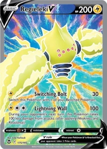 Regieleki V #175/195 PSA 10 GEM MT - Ezüst vihar (SWSH12) - Img 1