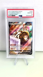 Sandaconda V FA/SANDACONDA V #252/264 Full Art Ultra Rare (Inglês) PSA 10 GEM MT - Img 3