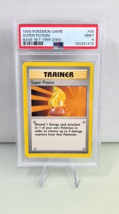Super Potion #90/102 Vintage common (anglais) PSA 9 MINT - Img 3