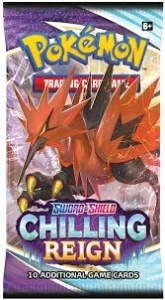 Πακέτο Chilling Reign για το Pokémon Sword & Shield (SWSH06)