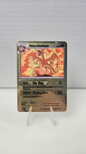Συλλεκτική Μεταλλική Κάρτα Thicc Charizard - Carte PokéMetal (Fan Art) - Img 2