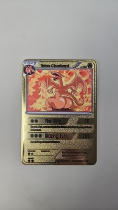 Συλλεκτική Μεταλλική Κάρτα Thicc Charizard - Carte PokéMetal (Fan Art) - Img 3