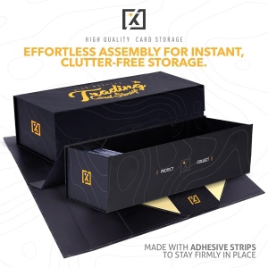 3er-Set TCG QuickFold Magnetkartenboxen zur Aufbewahrung von Sammelkarten - 800 Karten, 200 Toploader oder 50 One Touch - Img 3