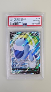 Arctovish #176/203 Full Art Ultra Rare English PSA 10 GEM MT - Img 3