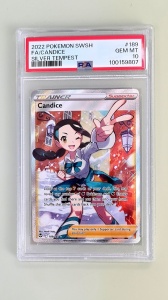 Candice #189/195 Full Art Ultra Rare (angol) PSA 10 GEM MT - Img 2