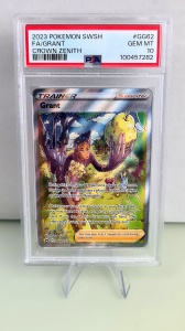 Grant FA/GRANT #GG62/GG70 Full Art Ultra Rare (Englisch) PSA 10 GEM MT - Img 3