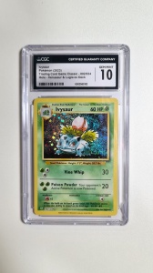 Ivysaur Holo #002/034 CGC 10 Gem Mint Holo - Pokémon (2023) Samlarkortsspel Klassiskt (Engelska) - Img 2