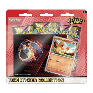 Pokémon TCG: Mega Evolution - Συλλογή Αυτοκόλλητων Tech Ascended Heroes Charmander