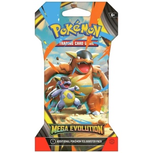 Pokémon TCG Mega Evolution Бустер пакет в ръкав (10 карти) - Img 2
