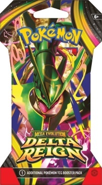 Pokémon TCG: Mega Evolution - Delta Reign Sleeved Booster Pack - Img 2