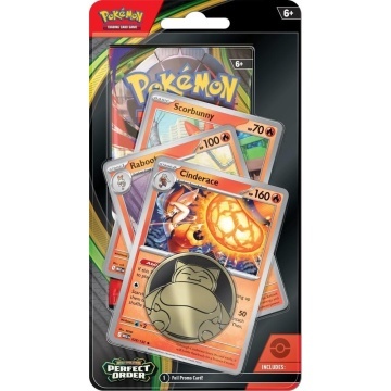 Pokémon TCG: Perfect Order Premium Checklane Blister - Γραμμή Cinderace
