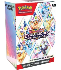 Pokémon TCG Prismatic Evolutions ES Booster Display Bundel (6 Pack)