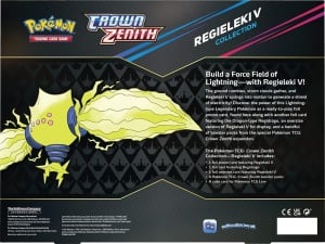 Pokémon TCG Sword & Shield 12.5: Crown Zenith - Regieleki V doboz - Img 2