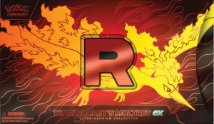 Pokémon TCG: Team Rockets Moltres Ex Ultra Premium Collection BG - Img 2