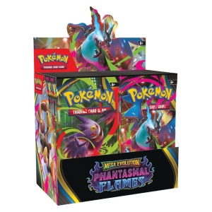 Ενισχυτικό Κουτί Εμφάνισης Pokémon TCG Phantasmal Flames Ενισχυτικό Κουτί Εμφάνισης (36 Συσκευασίες)