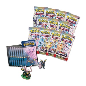 Колекция фигурки Pokémon TCG Scarlet & Violet Prismatic Evolutions Premium - Img 2