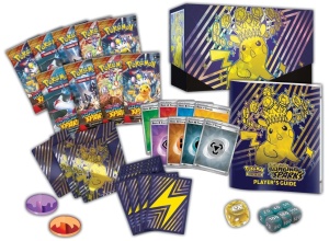 Комплект карти Pokémon TCG: Scarlet & Violet 8 Surging Sparks Кутия за елитни треньори - Img 2