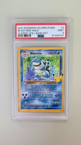 Blastoise Holo #2/102 PSA 9 Postfrisch (Englisch) - Img 3