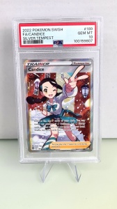 Candice #189/195 Full Art Ultra Rare (Engels) PSA 10 GEM MT - Img 3
