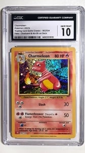 Charmeleon Holo #002/034 CGC 10 Gem Mint Holo - Pokémon (2023) Trading Card Game Classic (Español) (Copia 1)