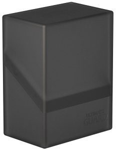 Cutie pentru carti de joc Ultimate Guard Boulder Deck Case - Standard Size, neagra (60 carti) - Img 1