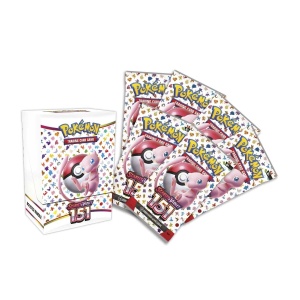 Cutie Pokémon TCG TCG Scarlet &amp; Violet 151 BG Бустер пакет Фабрично запечатан - 6 бустера - Img 4