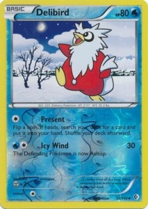 Delibird #38/149 Reverse Reverse Holo CGC 9.5 MINT+ - Black &amp; White Boundaries Crossed