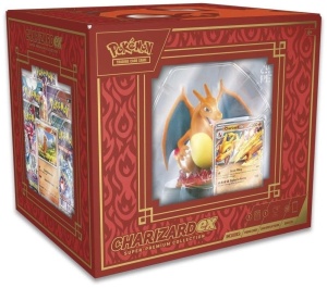Juego Pokémon TCG: Charizard EX Colección Super Premium