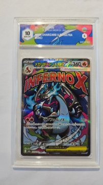 Mega Charizard X ex MA Grado 10 Gem Mint (Japonés) M2a Mega Dream EX 223/193