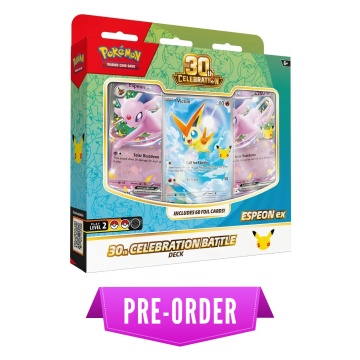 Pokemon TCG: 30th Celebration Battle Deck - Espeon ex
